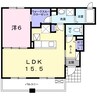 サン　フィオーレ元山Ａ 1LDKの間取り