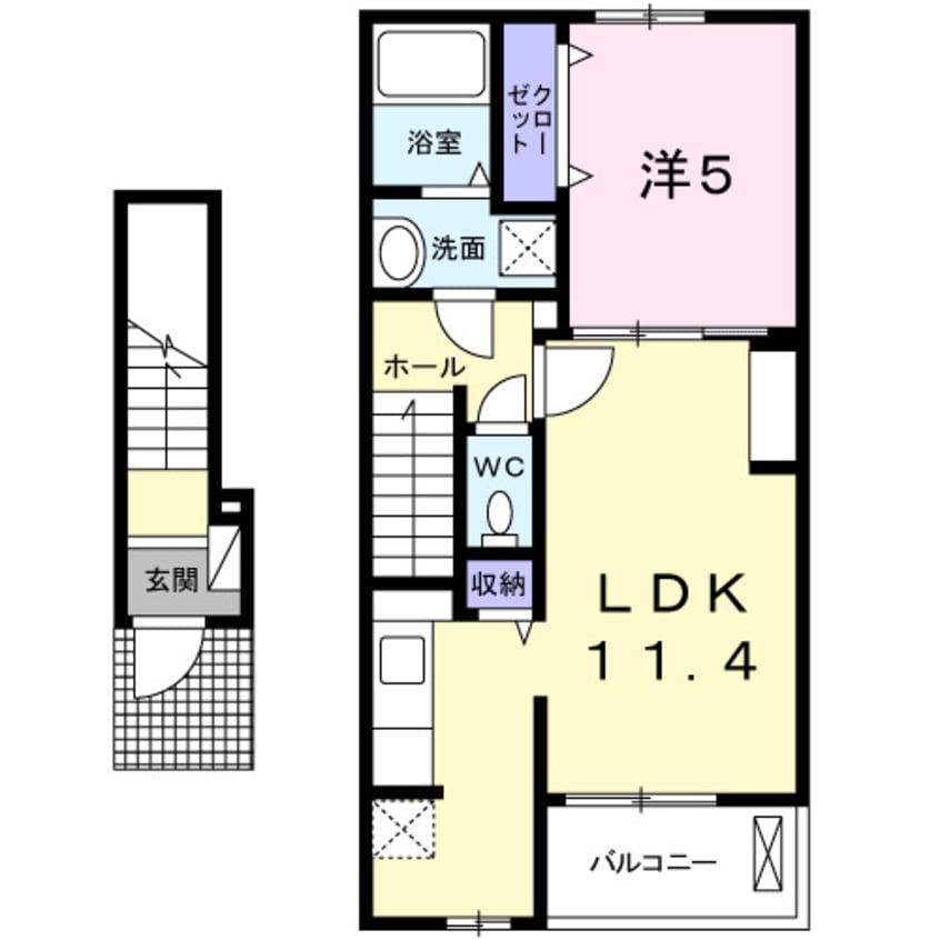 間取図 ルーベル土器　Ｂ