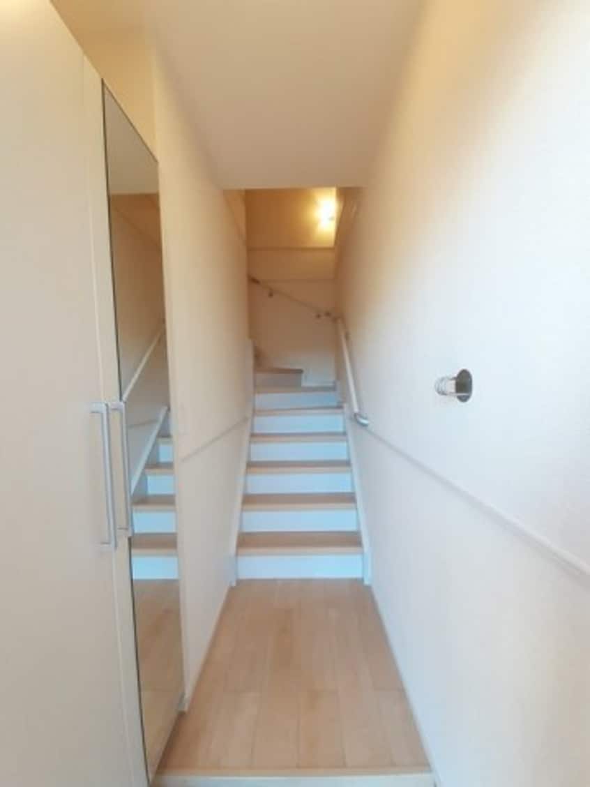 明るい玄関です ヴァンソワール