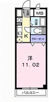 予讃線・内子線/香西駅 徒歩9分 1階 築21年 1Kの間取り