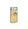 ガーデニア屋島 1Kの間取り