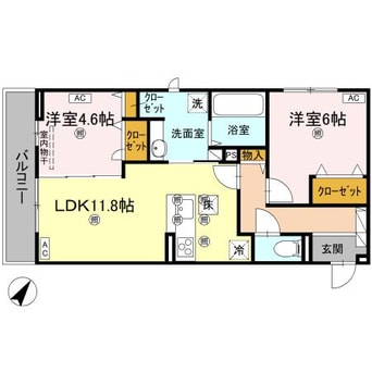 間取図 リエートパーク