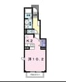 セレーノＢ 1Rの間取り