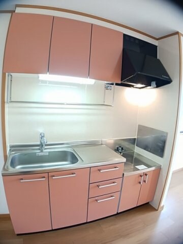 コンパクトなキッチンで掃除もラクラク セナ　アイランド　Ａ