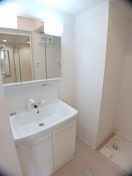 脱衣スペースもあります ラ・フォレスタⅢ