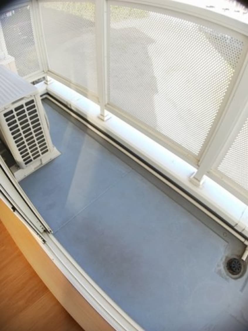 落ち着いた時間を過ごせるバルコニーです カリーノ