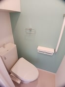 ゆったりとした空間のトイレです ラ・フォレスタⅡ