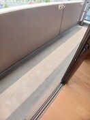 暖かな日差しのふりそそぐバルコニー マルベル宇多津