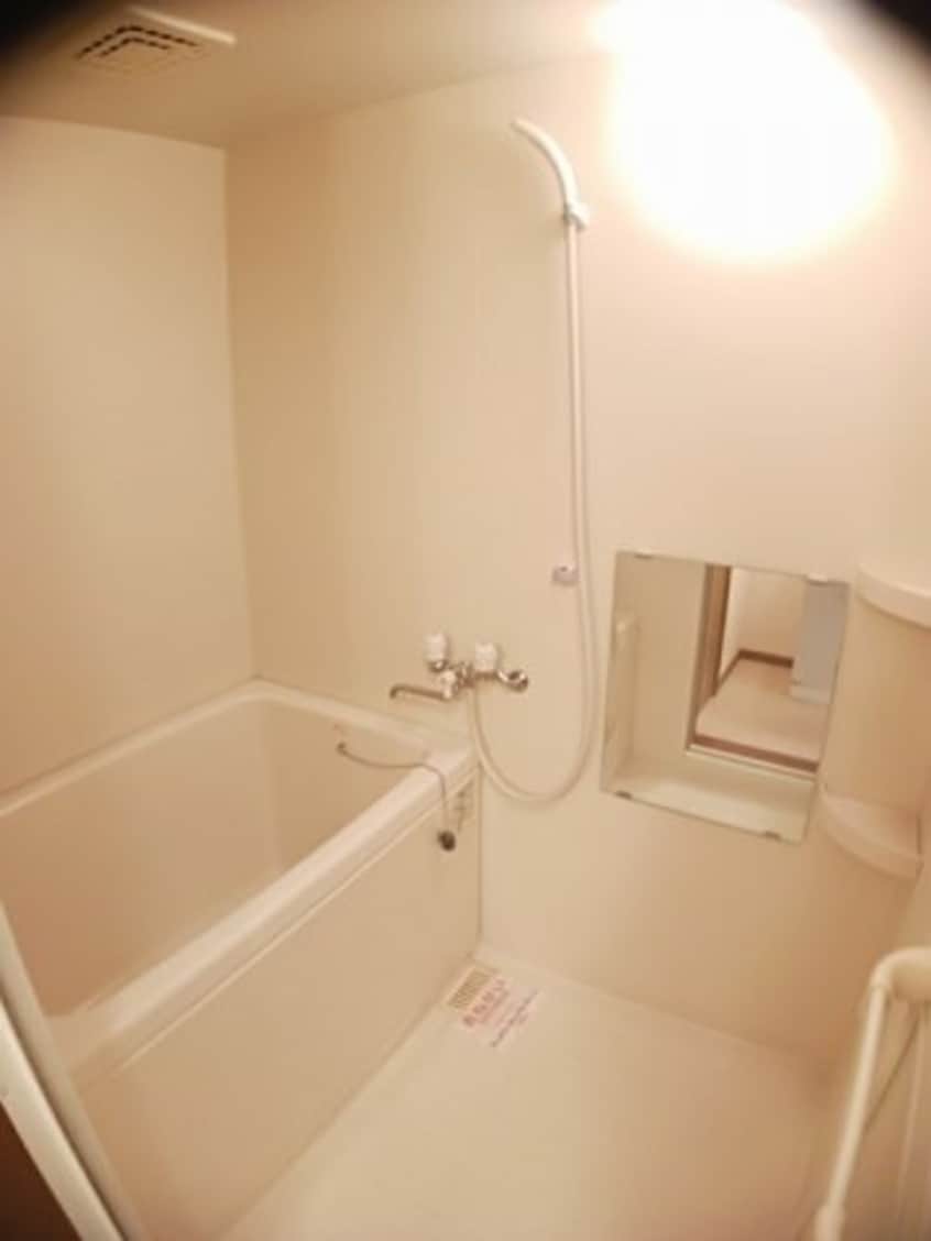 落ち着いた空間のお風呂です メゾン・サンパティーク