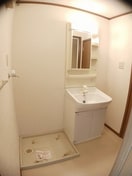 使いやすい洗面所です メゾン・サンパティーク