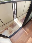 開放的で明るい空間を演出してくれるバルコニーです ドリーム　ヴィレッジＢ