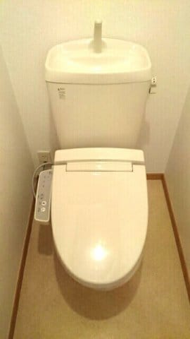 コンパクトで使いやすいトイレです グリーンパレス