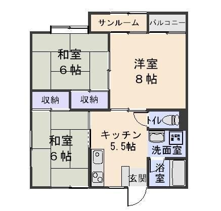 間取り図 ファミリー8