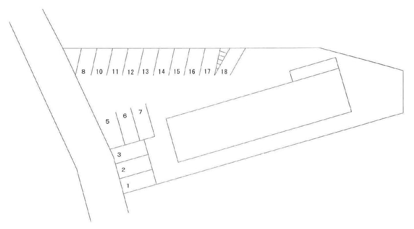 駐車場配置図 ファミリー8