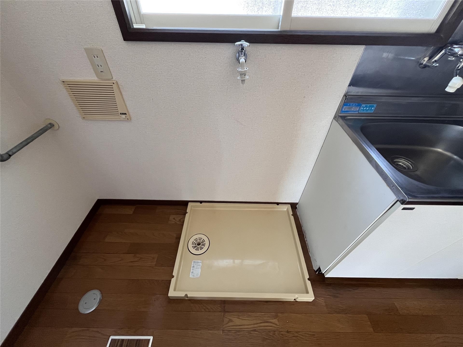 洗濯機置場 パルムノバB棟