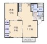 ビューシティーTADA 2LDKの間取り