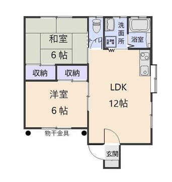 間取図 セティールヒヨリ