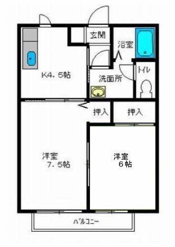 間取り図 カサブランカ