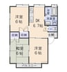 メゾンシティハウス B 3DKの間取り