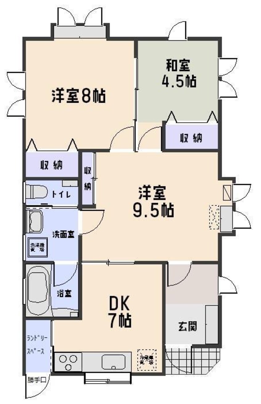 間取図 Villetta(ヴィレッタ)