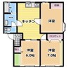 メゾンドRYO 3LDKの間取り
