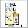 アルシオン　C 1DKの間取り