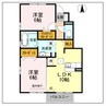 プロスパー 2LDKの間取り