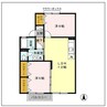 ファミールハイツ 2LDKの間取り