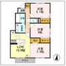 セレネティー　E 3LDKの間取り