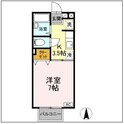 ソレアード定西の間取図