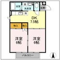 ソレアード定西の間取図