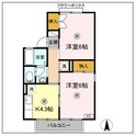 パークハイツ2の間取図