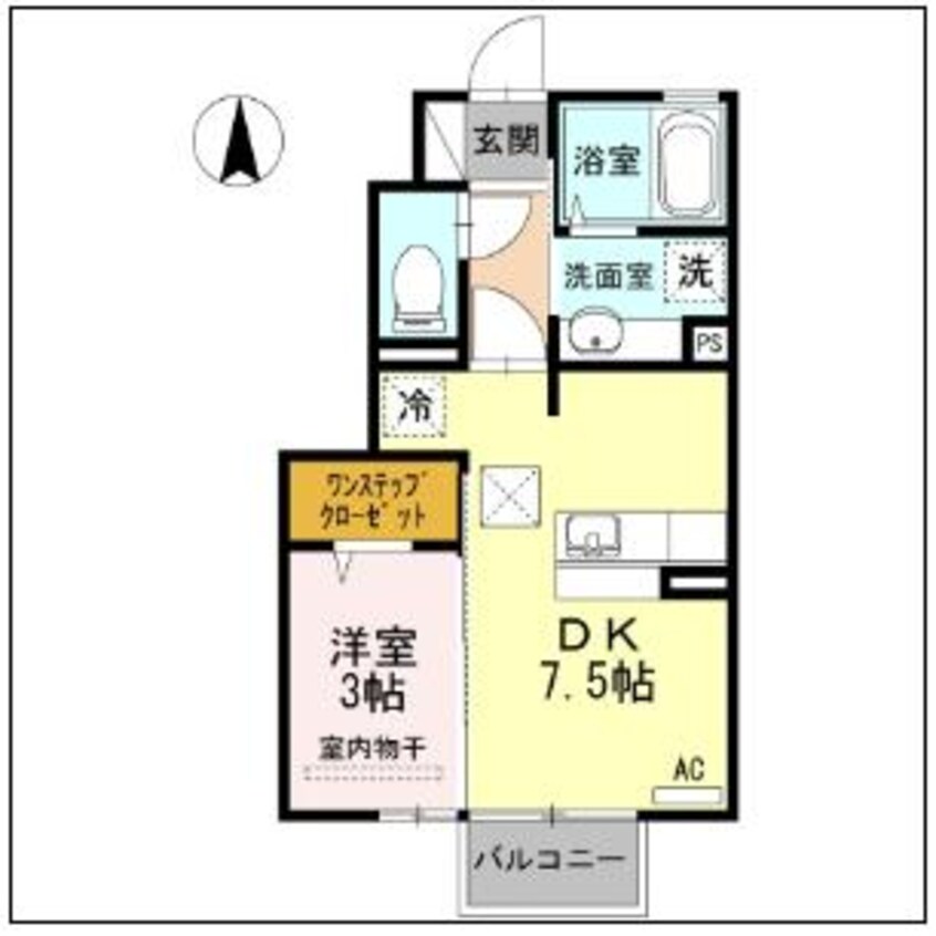間取図 メゾンランディ