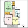 ルマージュ　B 2DKの間取り