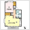 ルマージュ　B 1LDKの間取り
