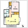 ルマージュ　B 1LDKの間取り