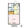 ジュネスR　Ⅰ 1Kの間取り