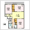 パークハイム作町 3LDKの間取り