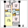 aieいわき駅前 3LDKの間取り