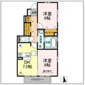 パストラル　Dの間取図