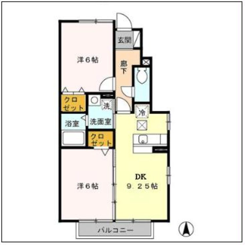 間取図 ボルドール　Ⅴ