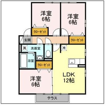間取図 リビングタウン泉もえぎ台　B
