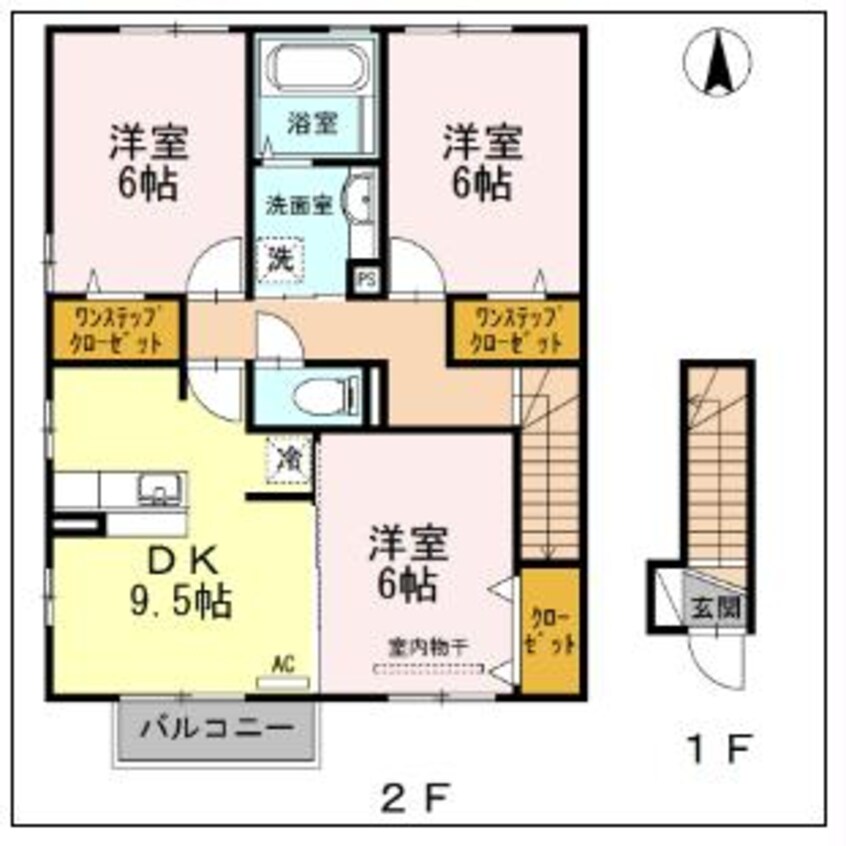 間取図 Forest　Villa