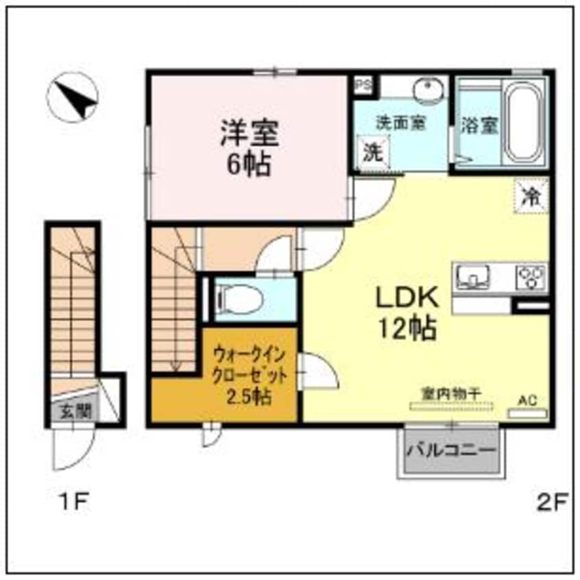 間取図 グランドソレーユ