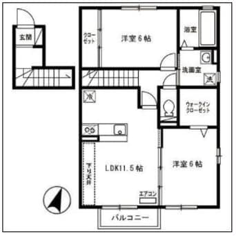 間取図 ハウスさわ