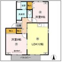 ロイヤルコート　Cの間取図