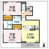 アルセフィナ 2LDKの間取り