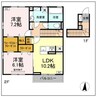 アルセフィナ 2LDKの間取り