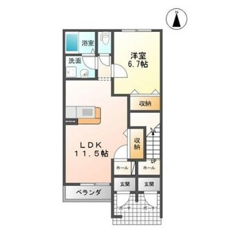 間取図 Cape Cod　(ケープコッド)