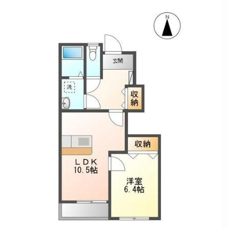 間取り図 クレストレール宝海